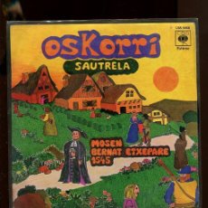 Discos de vinilo: OSKORRI SAUTELA CBS 1977. NUEVO. Lote 403176304