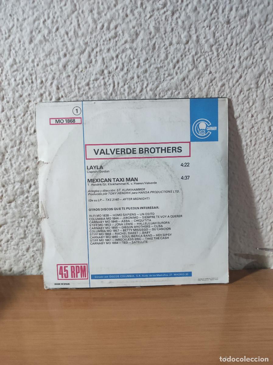 Discos de vinilo: Valverde Brothers &ndash; Layla - Foto 2