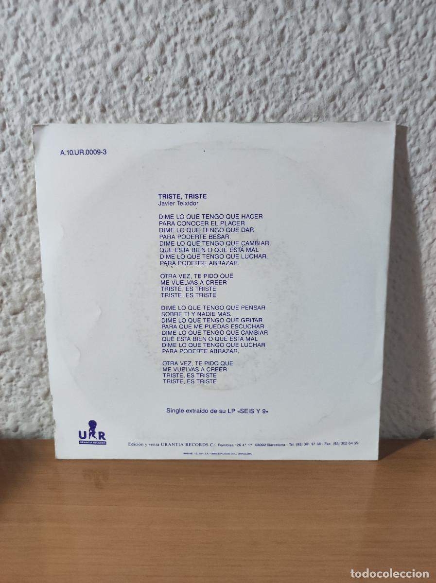 Discos de vinilo: Mermelada &ndash; Triste, Triste - Foto 2