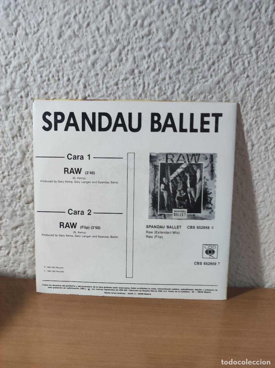 Discos de vinilo: Spandau Ballet &ndash; Raw - Foto 2