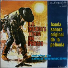 Discos de vinilo: ENNIO MORRICONE, LA MUERTE TENÍA UN PRECIO (BANDA SONORA ORIGINAL DE LA PELÍCULA, RCA VICTOR. Lote 403190184