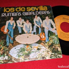 Discos de vinilo: LOS DE SEVILLA RUMBAS GIRALDERAS. ADELA/TE ESPERARE 7'' SINGLE 1976 RCA RUMBA. Lote 403199709