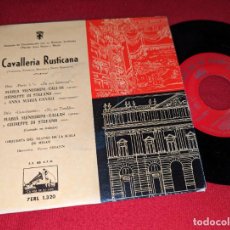 Discos de vinilo: TEATRO SCALA MILAN SERAFIN CAVALLERIA RUSTICANA CALLAS+STEFANO+CANALLI++ EP 7'' 1959 ESPAÑA SPAIN. Lote 403201339