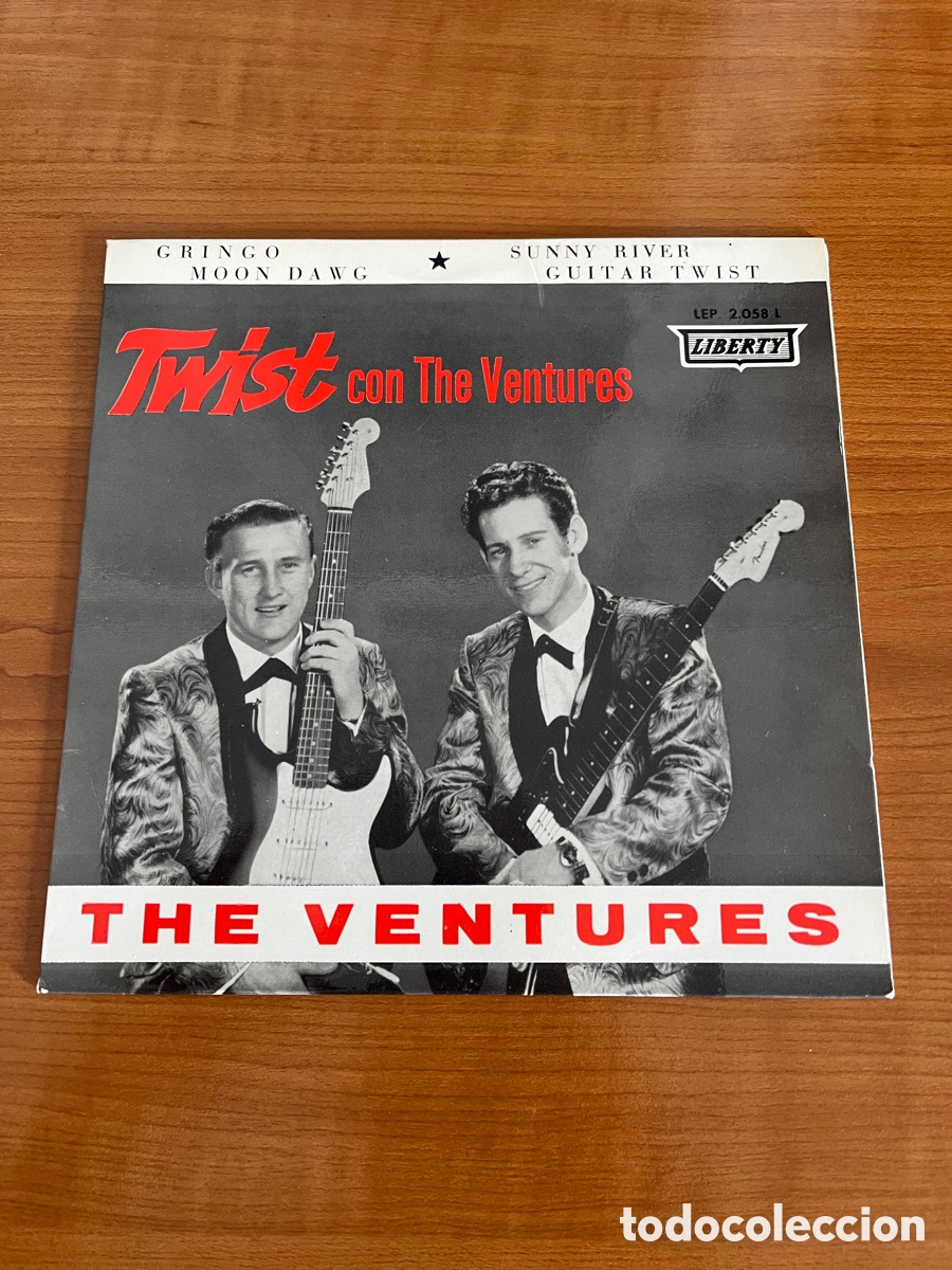 Discos de vinilo: The Ventures - Twist with the ventures - Foto 1