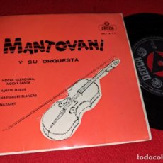 Discos de vinilo: MANTOVANI NOCHE SILENCIOSA, NOCHE SANTA/ADESTE FIDELIS +2 EP 7'' 1962 DECCA ESPAÑA SPAIN. Lote 403203319