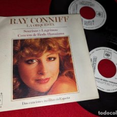 Discos de vinilo: RAY CONNIFF SONRISAS Y LAGRIMAS/CANCION DE BODA HAWAIANA 7'' SINGLE 1975 RCA PROMO GATEFOLD SPAIN. Lote 403203714