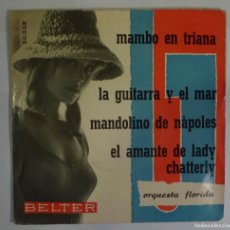 Discos de vinilo: ORQUESTA FLORIDA / LUIS OLIVARES // MANDOLINO DE NAPOLES+3 // 1960 // EP. Lote 403214034