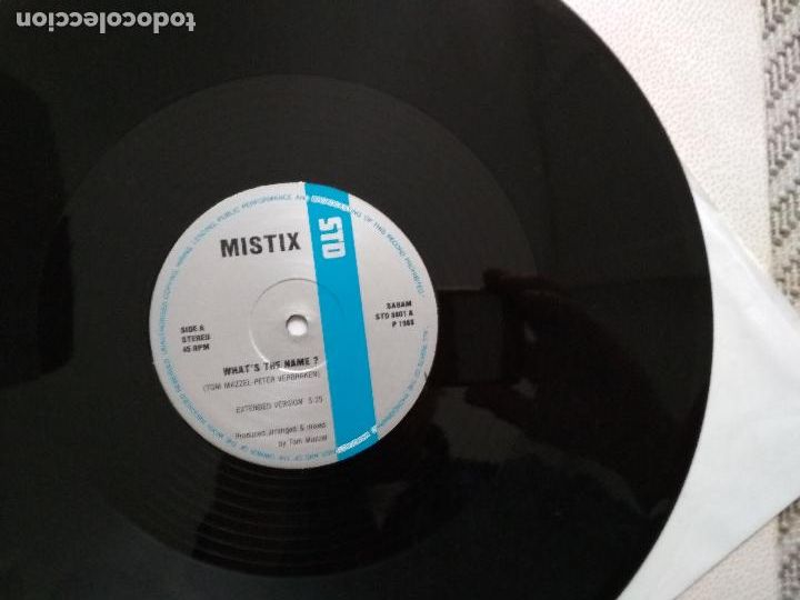 Discos de vinilo: Mistix &lrm;&ndash; Whats The Name, 1988 - Foto 2