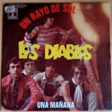 Discos de vinilo: LOS DIABLOS ( UN RAYO DE SOL - UNA MAÑANA ) 1970-ESPAÑA SINGLE45 ODEON