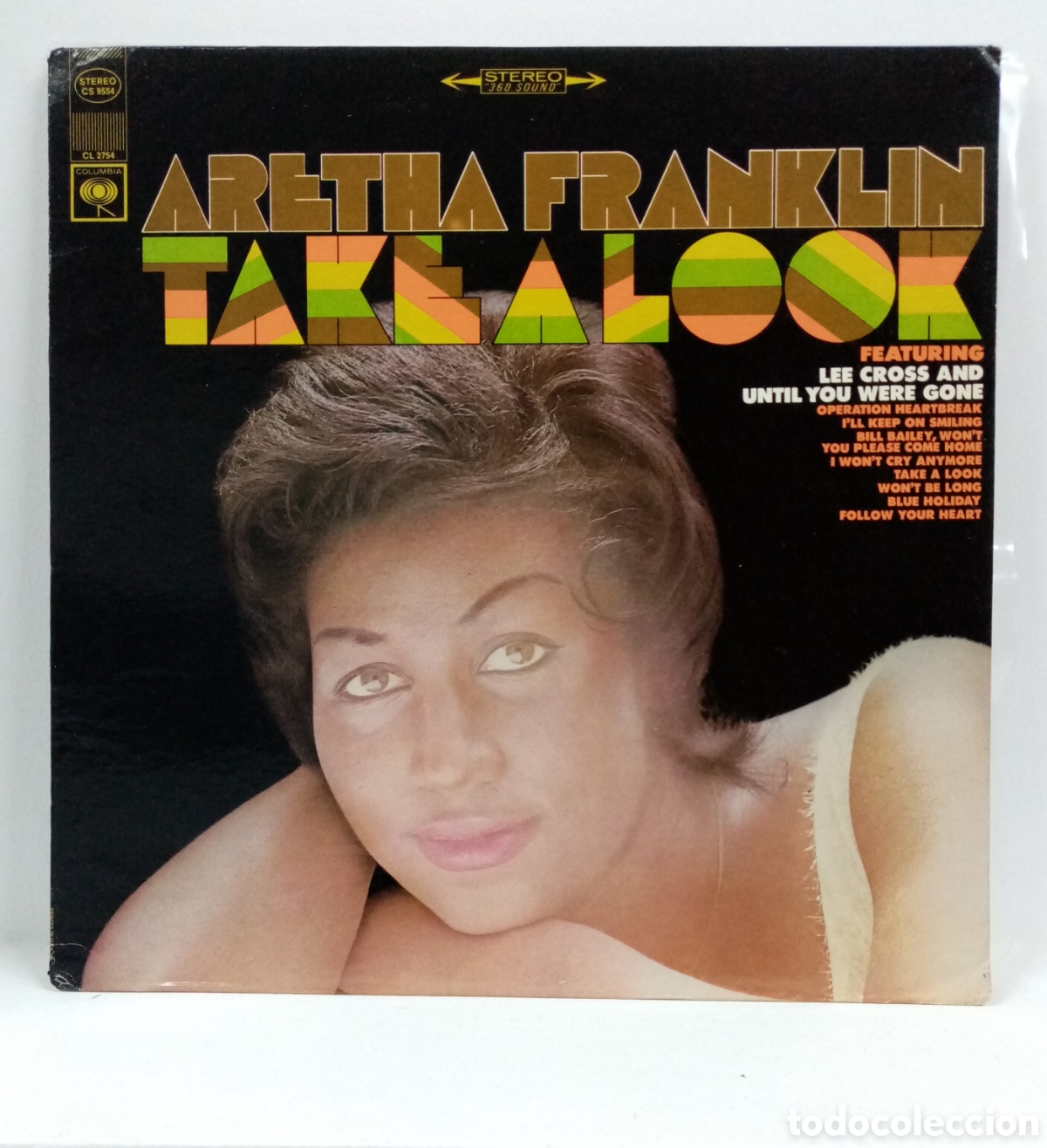 Discos de vinilo: ARETHA FRANKLIN &rdquo;TAKE A LOOK&rdquo; LP. COMP. U.S.A.1967 - Foto 1