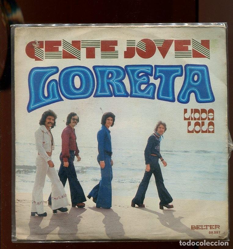 Discos de vinilo: gente joven . loreta 1976 belter sp. bueno - Foto 1