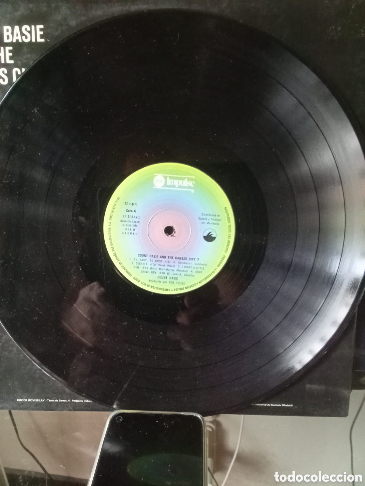 Discos de vinilo: COUNT BASIE 1972 abc IMPULSE. Copia Spain - Foto 4