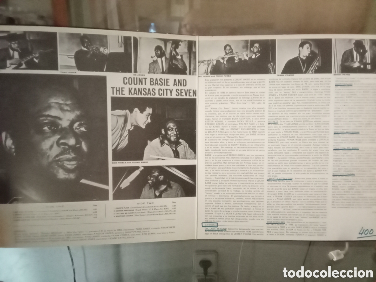 Discos de vinilo: COUNT BASIE 1972 abc IMPULSE. Copia Spain - Foto 5