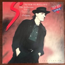 Discos de vinilo: PETER SCHILLING - THE DIFFERENT STORY, 1988 7’’ SINGLE. Lote 403248284