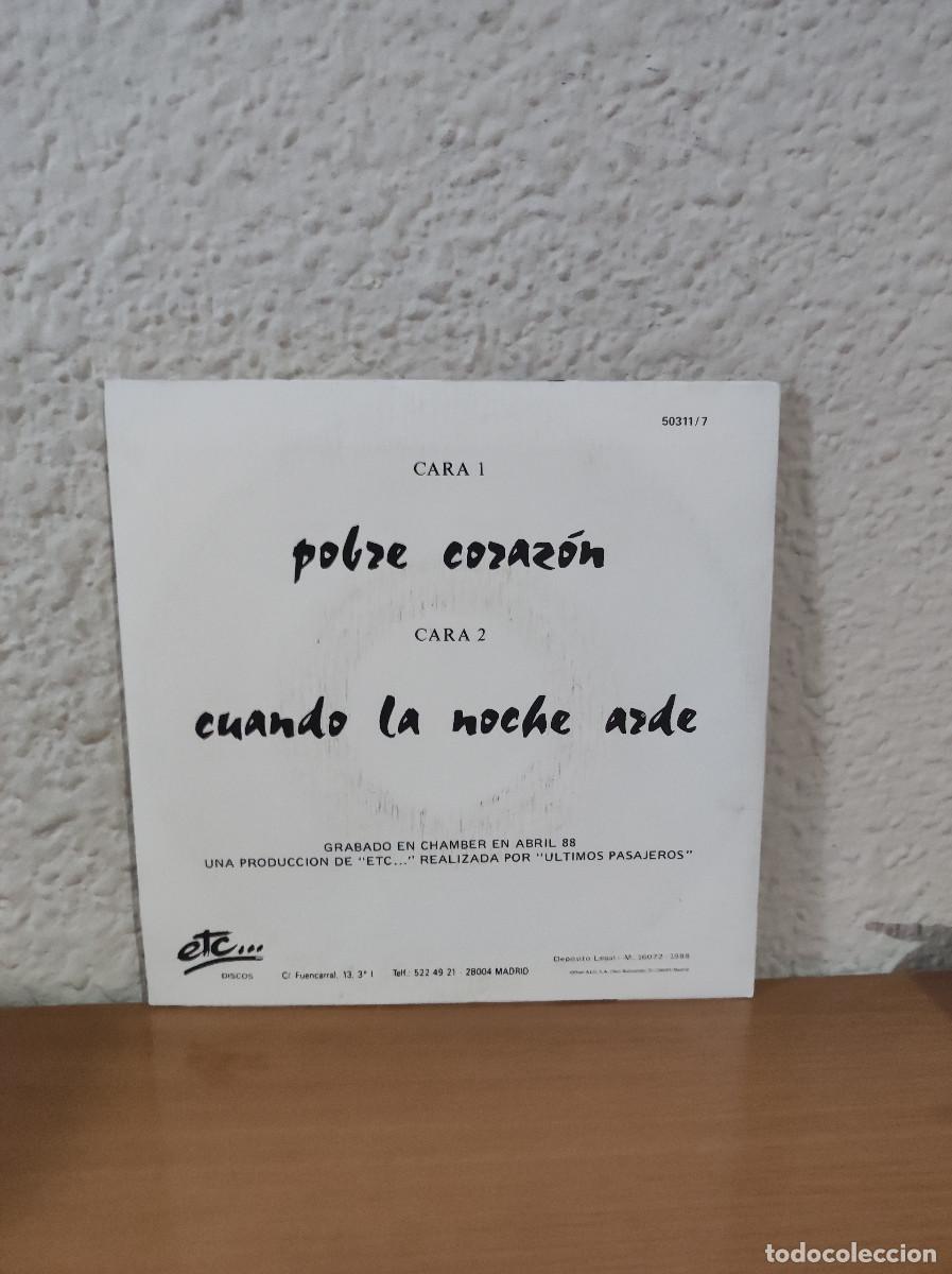 Discos de vinilo: &Uacute;ltimos Pasajeros &ndash; Pobre Coraz&oacute;n - Foto 2