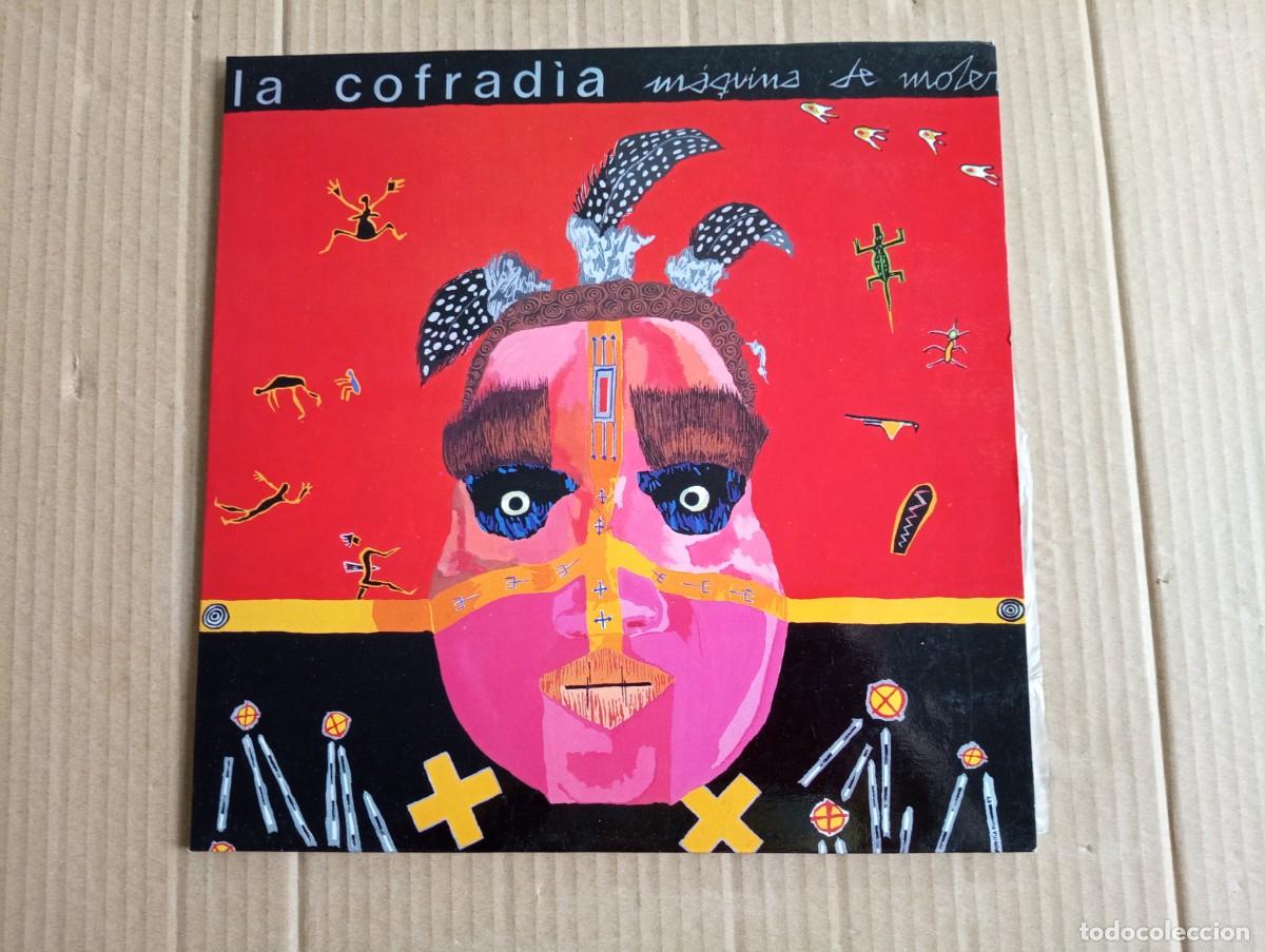 Discos de vinilo: LA COFRADIA - MAQUINA DE MOLER MINI LP 1989 - Foto 1