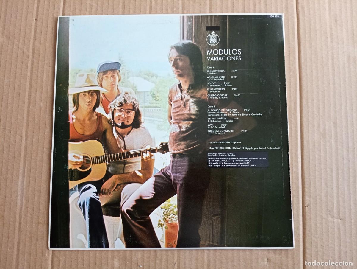 Discos de vinilo: MODULOS - VARIACIONES LP 1983 - Foto 4