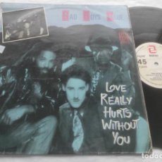 Discos de vinilo: BAD BOYS BLUE - LOVE REALLY HURTS WITHOUT YOU -MAXI- 1986-**. Lote 403261524