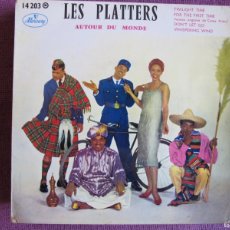 Discos de vinilo: THE PLATTERS - TWILIGHT TIME/FOR THE FIRST TIME/DON'T LET GO/WHISPERING WIND. Lote 403261939