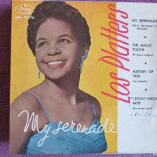 Discos de vinilo: THE PLATTERS - MY SERENADE/THE MAGIC TOUCH/MISTERY OF YOU/I DON'T KNOW WHY. Lote 403262134