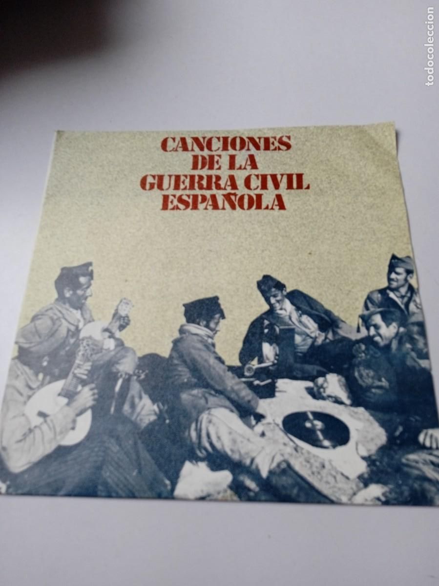Discos de vinilo: CANCIONES DE LA GUERRA CIVIL - Foto 1
