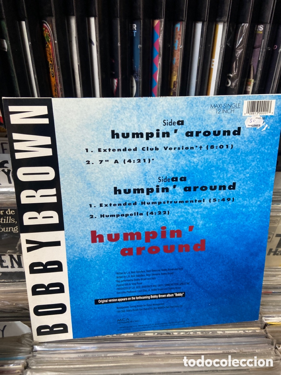 Discos de vinilo: Humpin around bobby brown - Foto 2