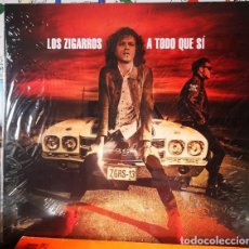 Discos de vinilo: LOS ZIGARROS - A TODO QUE SI (LP 2021). Lote 403281879