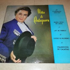 Discos de vinilo: NIÑA DE ANTEQUERA-MARIA ROSA DE LEON-ORIGINAL 1958. Lote 403289609
