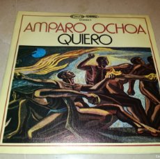Discos de vinilo: AMPARO OCHOA-QUIERO. Lote 403293864