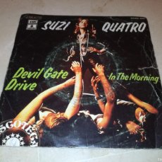 Discos de vinilo: SUZI QUATRO-DEVIL GATE DRIVE-ORIGINAL ESPAÑOL 1974. Lote 403295154