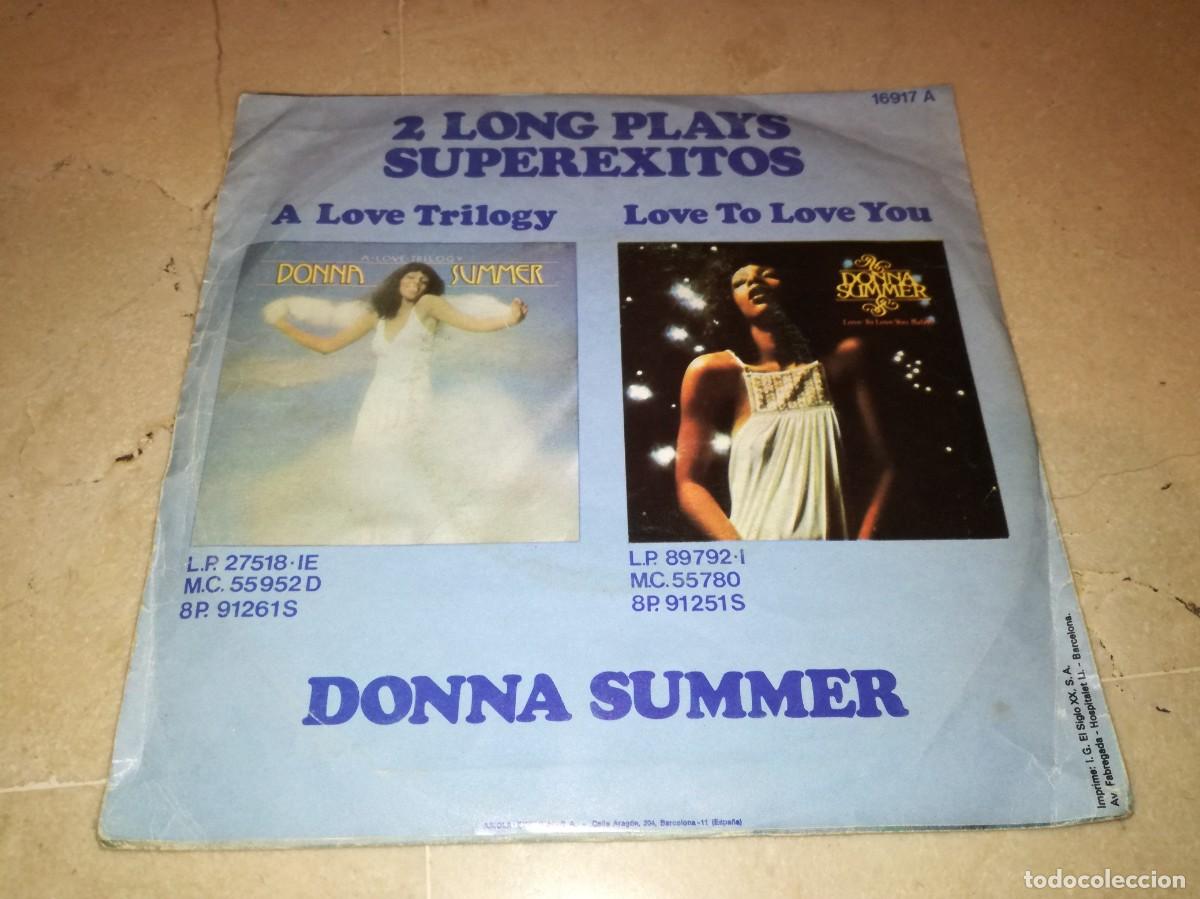 Discos de vinilo: DONNA SUMMER-TRY ME I KNOW WE CAN MAKE IT - Foto 2