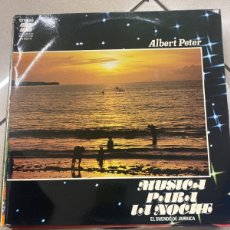 Discos de vinilo: ALBERT PETER - MUSICA PARA LA NOCHE LP SPAIN 1978. Lote 403296199