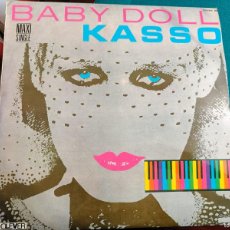 Discos de vinilo: KASSO ‎– BABY DOLL. 1986. ZAFIRO‎–OOS-835 (D). FORMATO:12”. NUEVO. MINT / NEAR MINT. ITALO DISCO. Lote 403296914