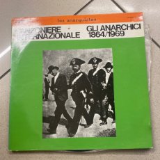Discos de vinilo: CANZONIERE INTERNAZIONALE - LOS ANARQUISTAS 1864 / 1969 LP DOBLE SPAIN 1979 ANTOLOGIA CANCION LIBERT. Lote 403297199
