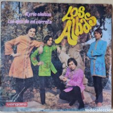 Discos de vinilo: SINGLE - LOS ALBAS - KYRIE ELEISON - 1968 (CON AUTOGRAFOS DE LOS COMPONENTES DEL GRUPO). Lote 403299869