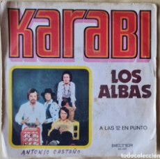 Discos de vinilo: SINGLE - LOS ALBAS - KARABI - 1974. Lote 403300479