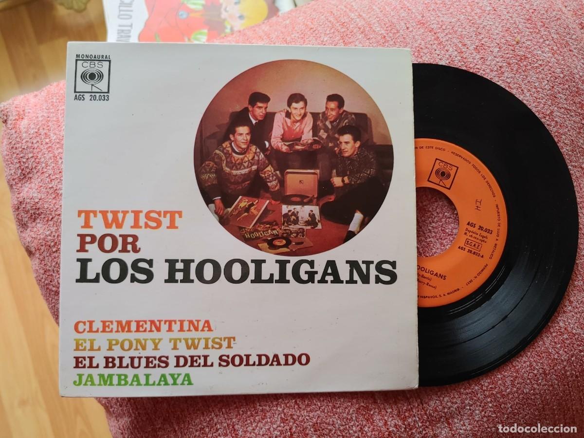 Discos de vinilo: LOS HOOLIGANS-EP CLEMENTINA +3 - Foto 1