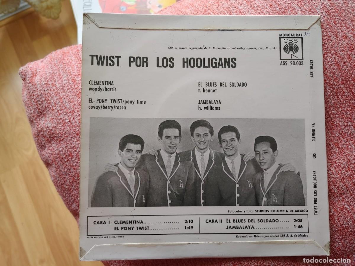 Discos de vinilo: LOS HOOLIGANS-EP CLEMENTINA +3 - Foto 2