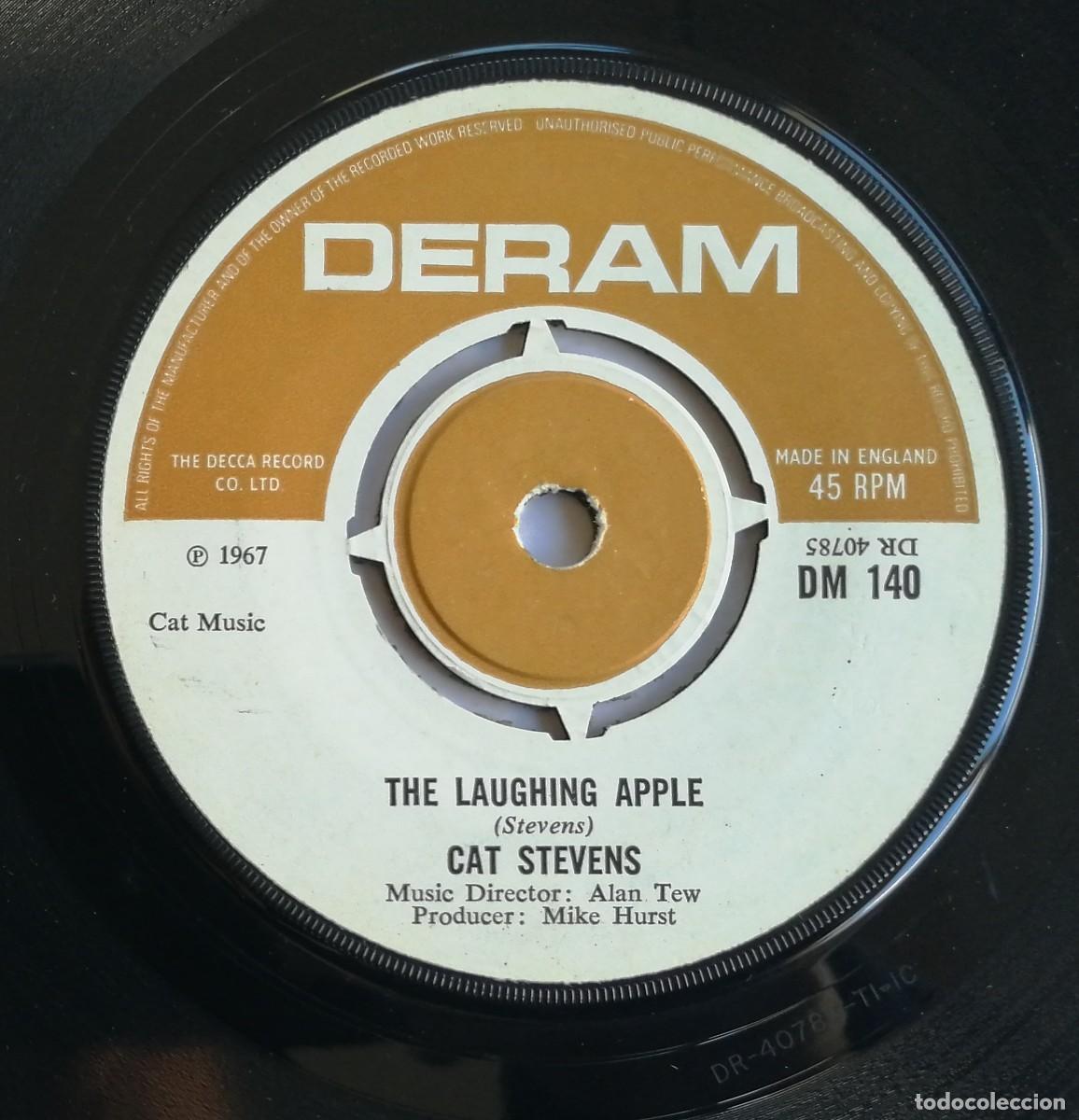 Discos de vinilo: Cat Stevens, A Bad Night, Deram DM 140, UK - Foto 2