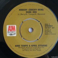 Discos de vinilo: NINO TEMPO & APRIL STEVENS, LOVE STORY, A&M RECORDS 12 447 AT. Lote 403346044