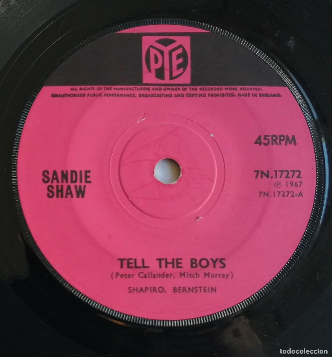 Discos de vinilo: Sandie Shaw, Puppet On A String, Pye Records 7N.17272, UK - Foto 1