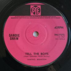 Discos de vinilo: SANDIE SHAW, PUPPET ON A STRING, PYE RECORDS 7N.17272, UK. Lote 403346969