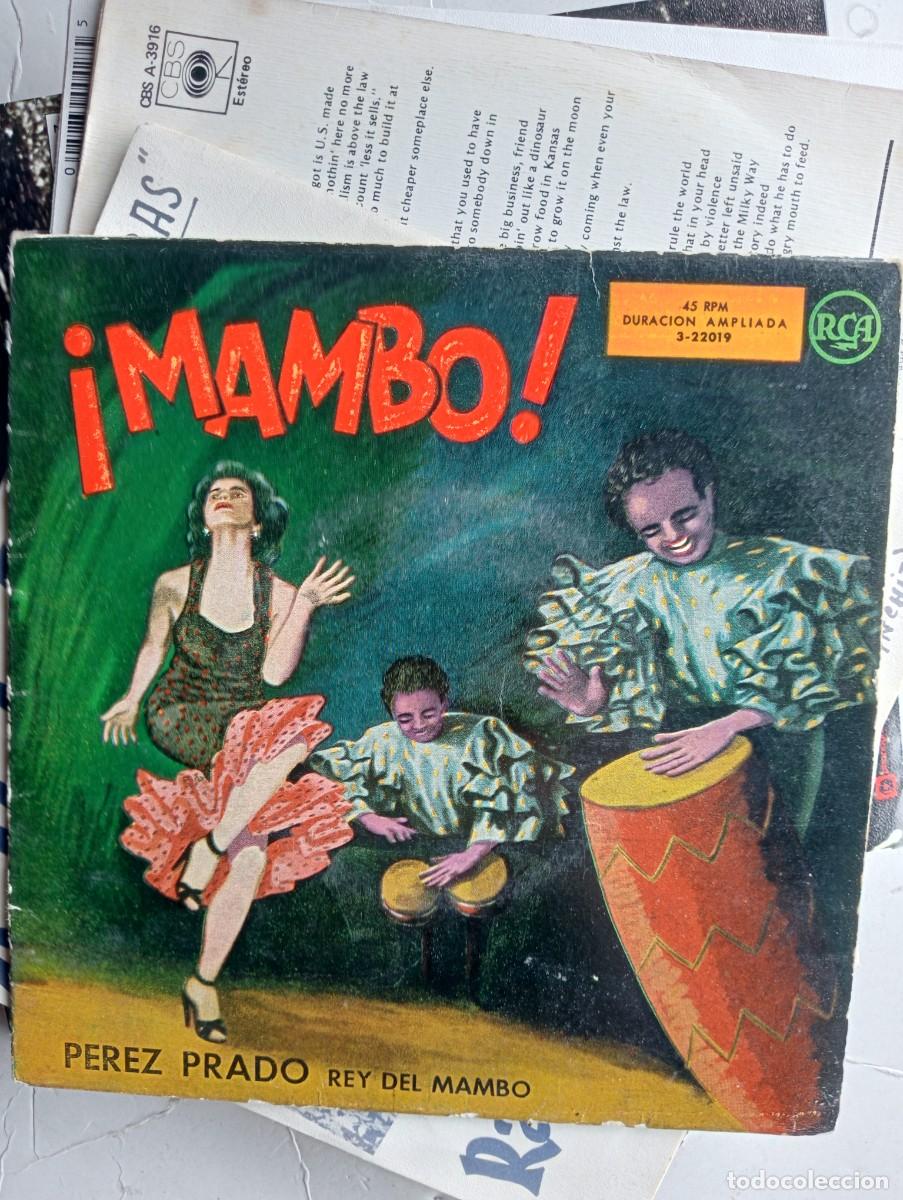 Discos de vinilo: Perez Prado &ndash; &iexcl;Mambo! 7&rdquo; ep 1958 - Foto 1