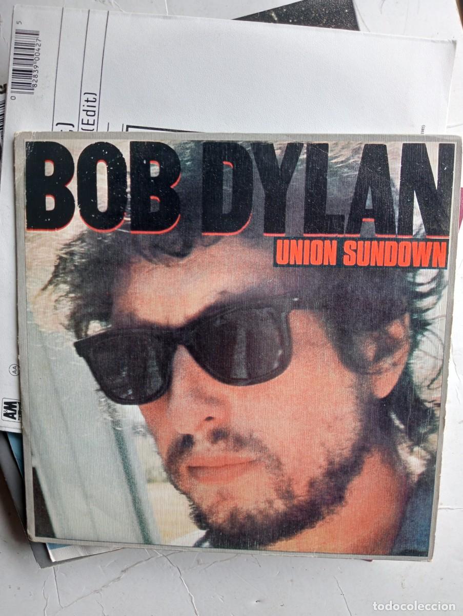 Discos de vinilo: Bob Dylan - Union Sundown (7&rdquo; Single Sided, Promo) 1983 - Foto 1