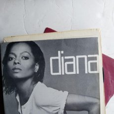 Discos de vinilo: DIANA ROSS - UPSIDE DOWN (7”, SINGLE, MONO) 1980. Lote 403352239