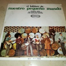 Discos de vinilo: EL FOLKLORE DE NUESTRO PEQUEÑO MUNDO-SINNER-MAN. Lote 403366669