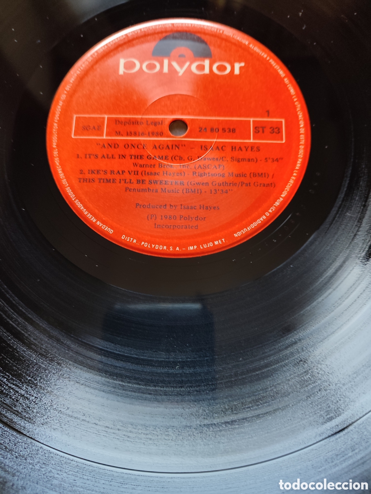 Discos de vinilo: Isaac Hayes - And once again - Foto 5