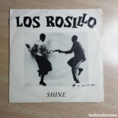 Discos de vinilo: SINGLE 7” LOS ROSILLO 1988 SHINE+DE UNA A OTRA ESTACIÓN.PROMO.. Lote 403368564