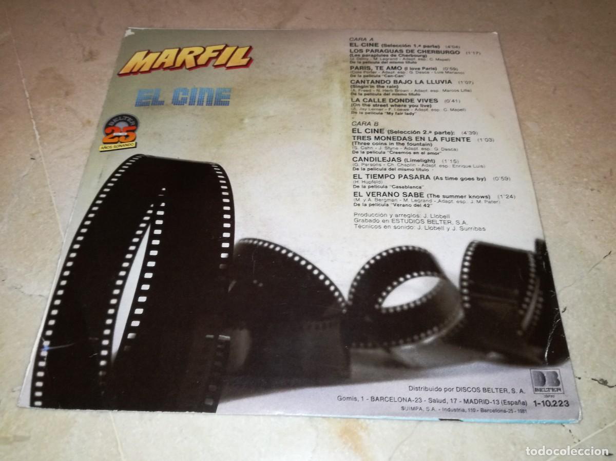 Discos de vinilo: MARFIL-EL CINE - Foto 2