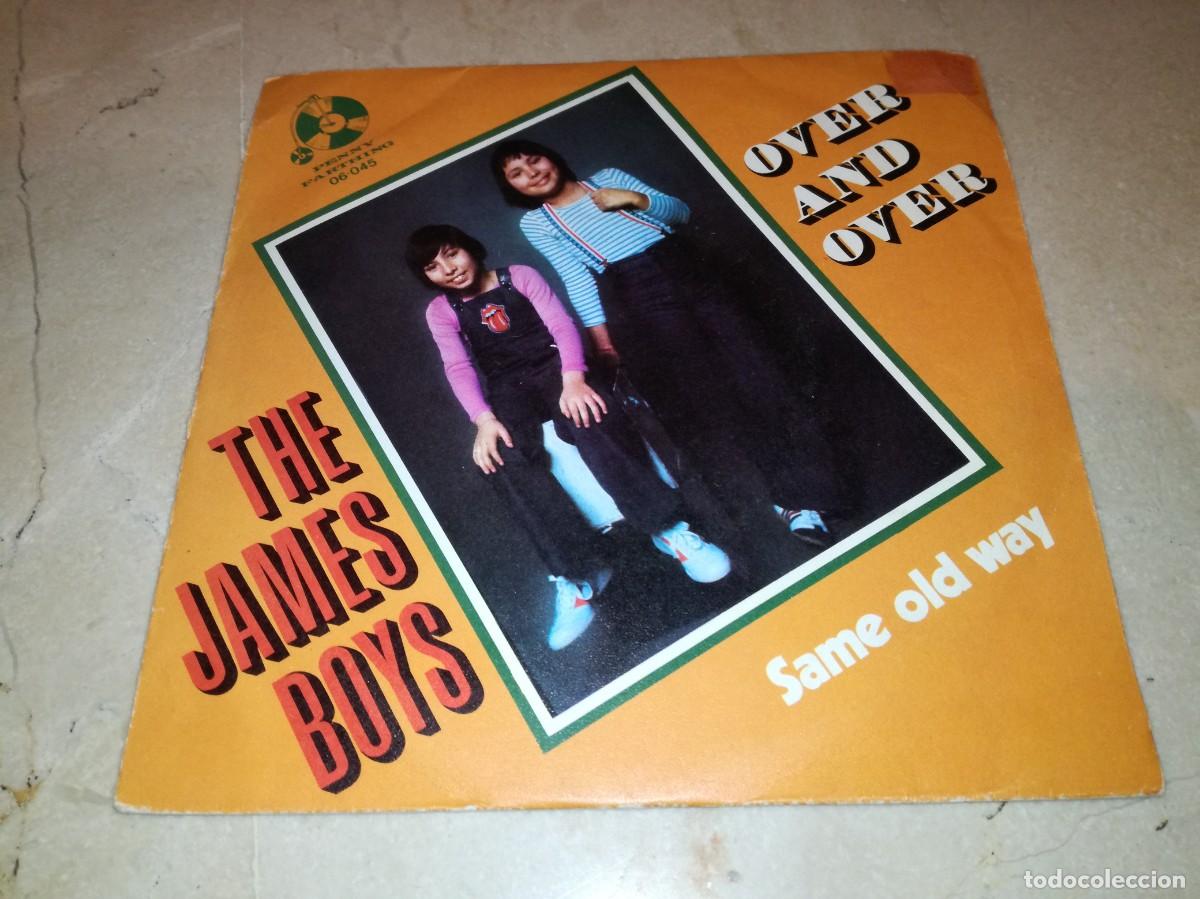 Discos de vinilo: THE JAMES BOYS-OVER AND OVER - Foto 1